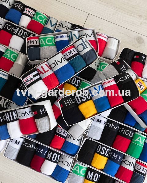 Трусы мужские боксеры, набор multi brand 5 шт. в подарочном боксе, 181-S 181 фото