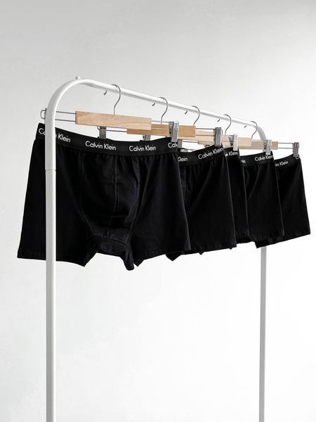 Мужские трусы набор 5 шт Calvin Klein в подарочном боксе, Размер S, 003 003 фото