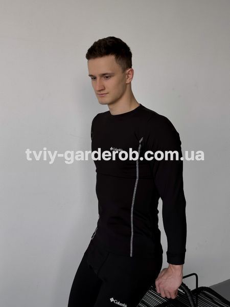 Термобілизна коламбія чоловіча зимова Black, розмір S, Термо костюм Columbia T-070-Black фото